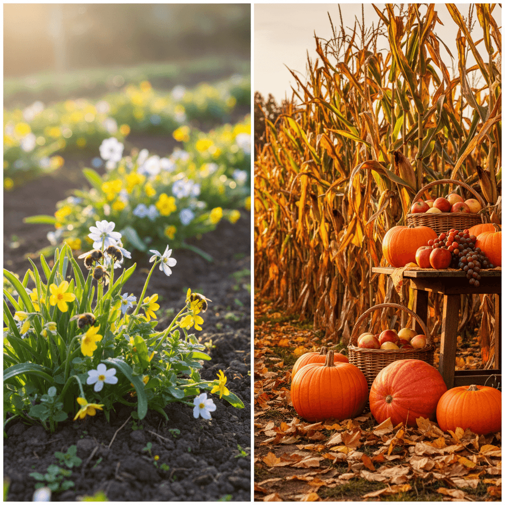 Seasonal beekeeping and Scripture content